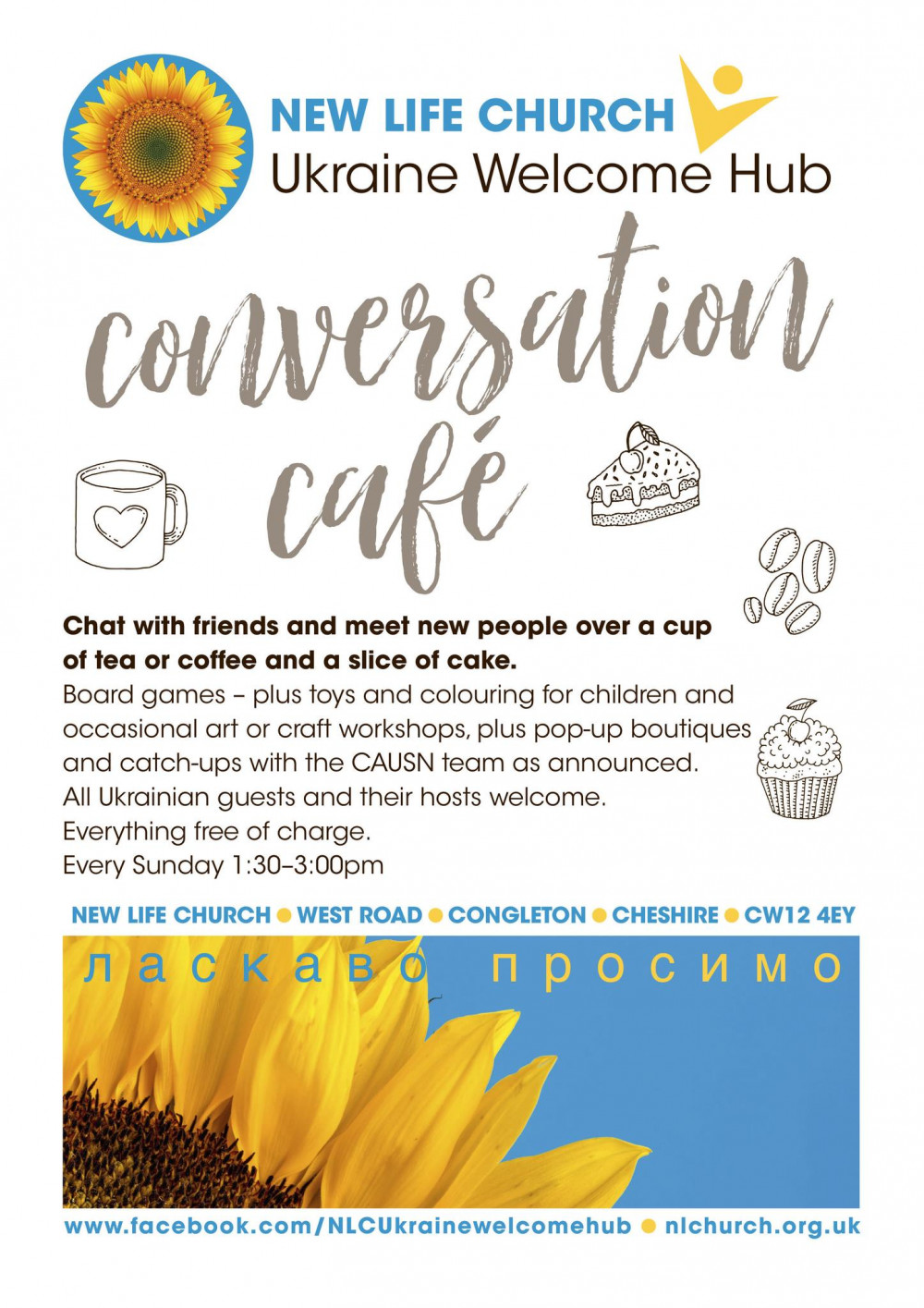 Conversation Cafe. Image credit: New Life Church