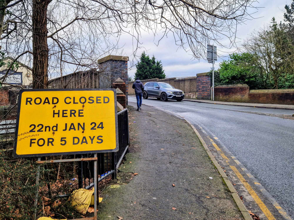 Earle Street, between the junction of Vernon Way and Grand Junction Retail Park roundabout, will be closed in both directions from 9:30am on Monday 22 January (Ryan Parker).