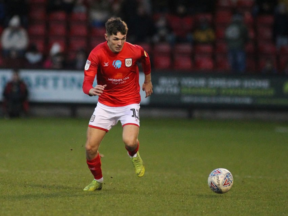 Former Crewe Alex midfielder, Callum Ainley, has been diagnosed with thyroid cancer (Crewe Alex).