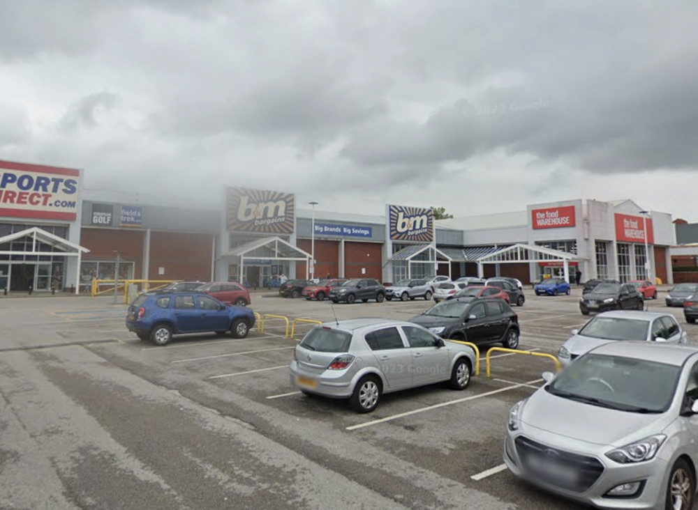 Police were called to Century Retail Park, Hanley, just before 8pm yesterday (Google).