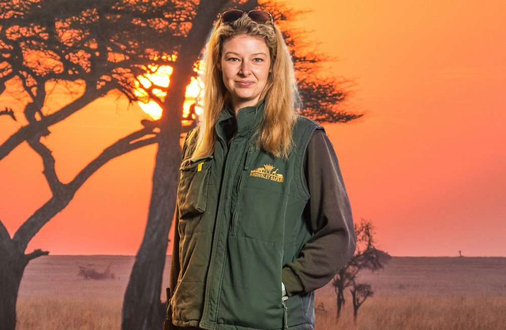 Becky Hall stars in the new Channel 4 TV series, Secret Life of the Safari Park (Channel 4).