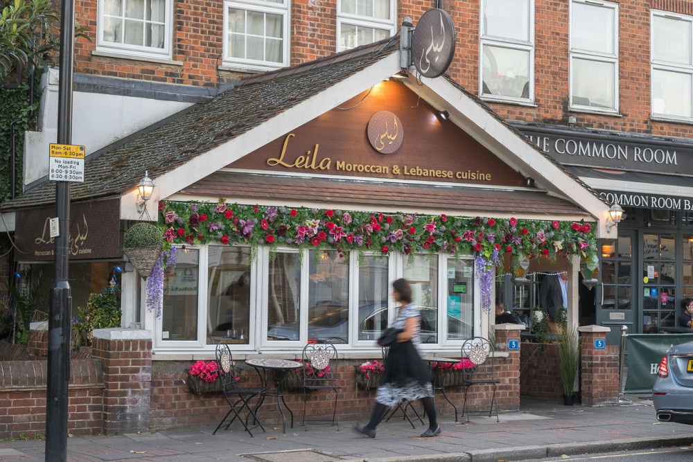 Leila Moroccan & Lebanese is in Uxbridge Road, Ealing (credit: Tripadvisor).