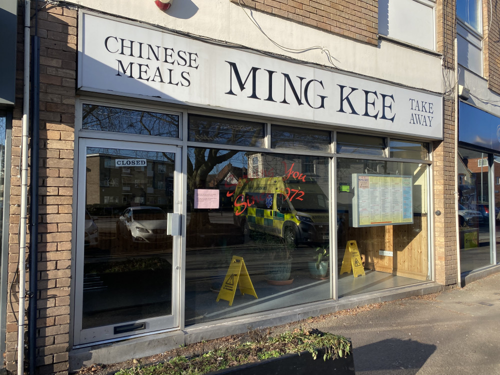 Ming Kee says it is closing until the end of February (image by James Smith)