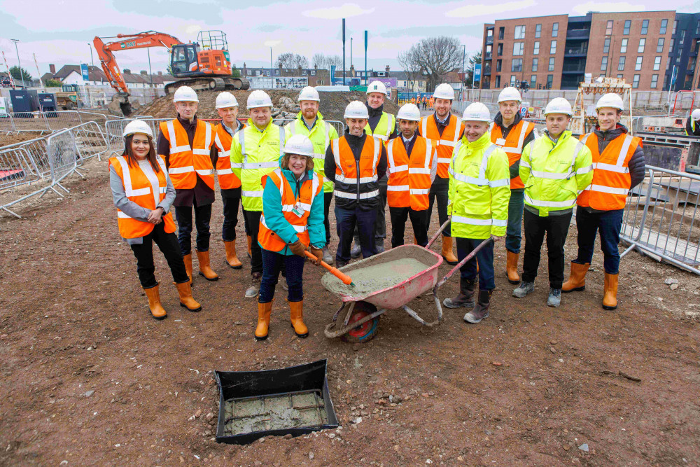 Residential developer Barratt London marked its groundbreaking ceremony for its new project. (Photo: Supplied)