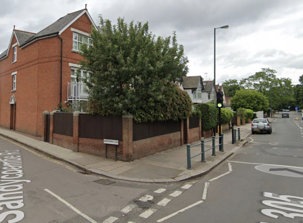 Richmond Road near junction of Sandycoombe road for emergency Thames Water Repairs. (Photo Credit: Google Maps).