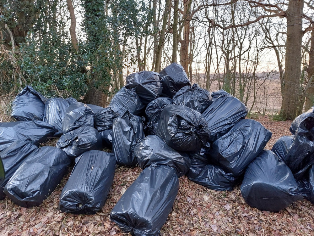 Witness appeal following fly-tipping near Hitchin 