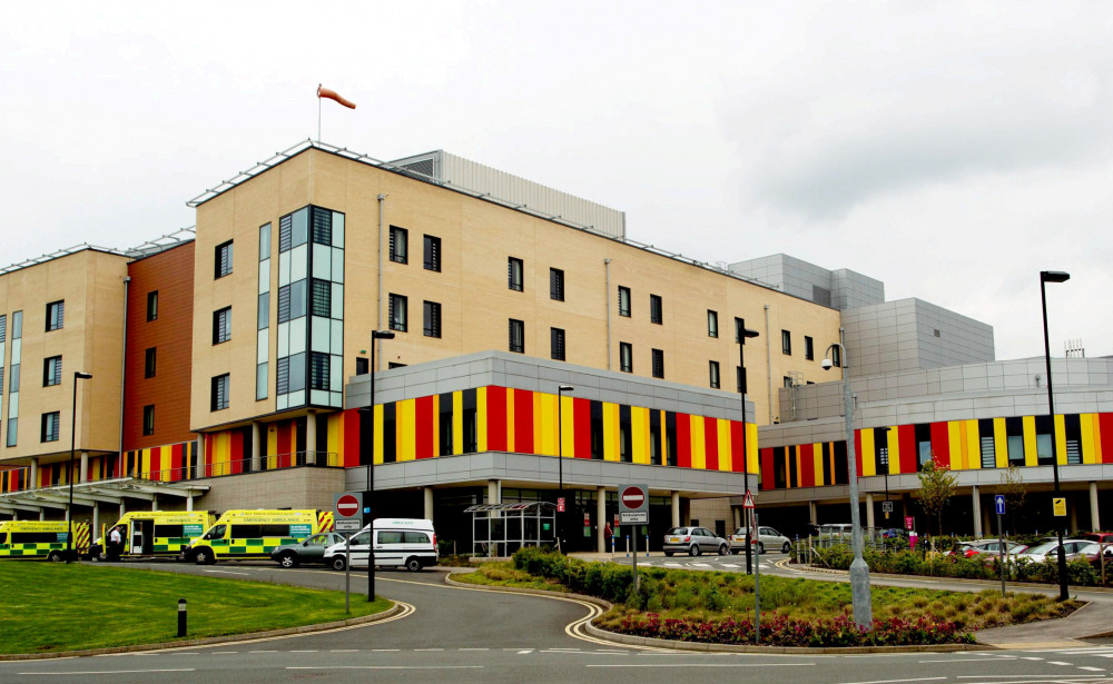 Heating upgrades to cut carbon emissions at Royal Stoke University Hospital will begin this week (SWNS).