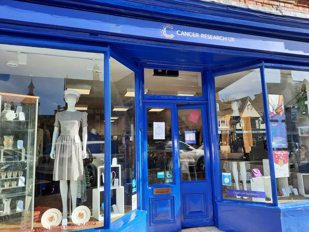 Oakham's Cancer Research UK shop is currently located in Oakham Market Place. Image credit: Nub News. 