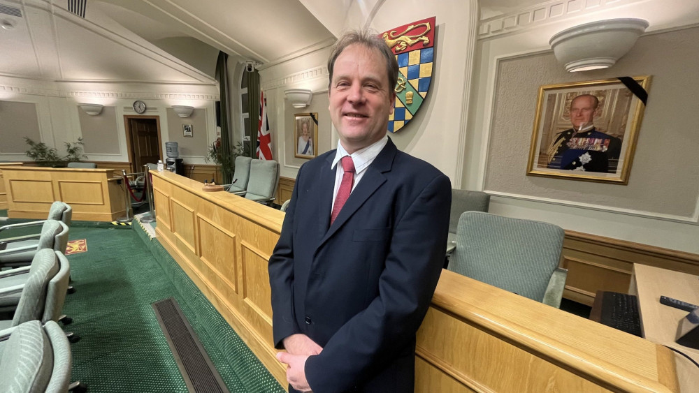 Cllr Ashley Baxter. Image credit: LDRS. Cllr Ashley Baxter. Image credit: LDRS.