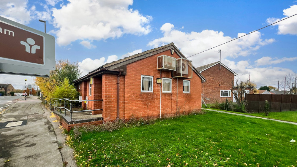 The former housing office in Corringham.