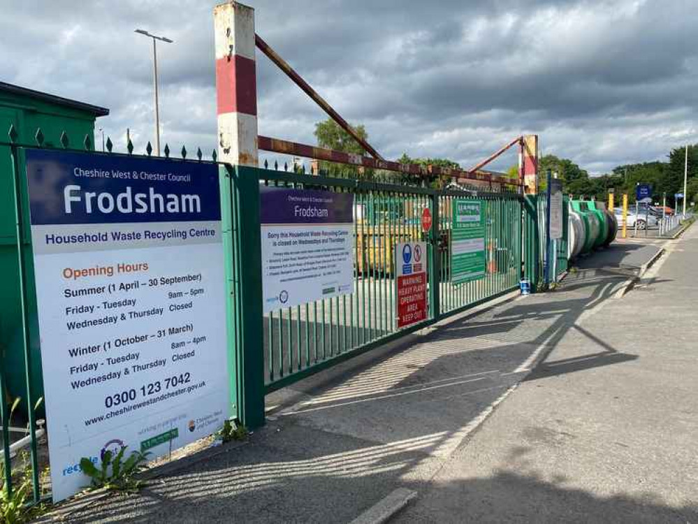 Frodsham Recycling Centre Frodsham Recycling Centre