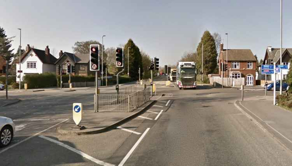 Work on the A511 in Coalville will not be improved now until 2027. Image: Instantstreetview.com