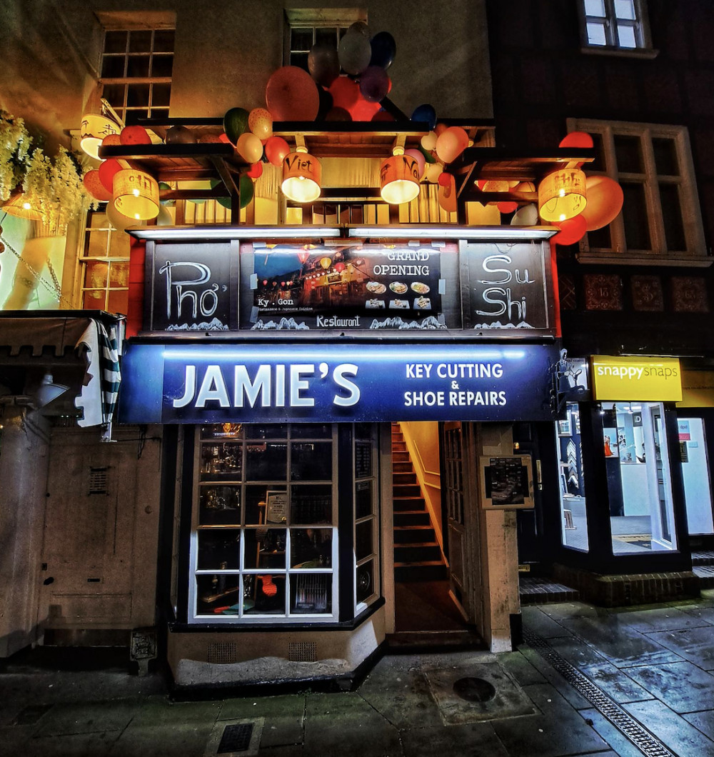 Hitchin Shopfronts by Danny Pearson