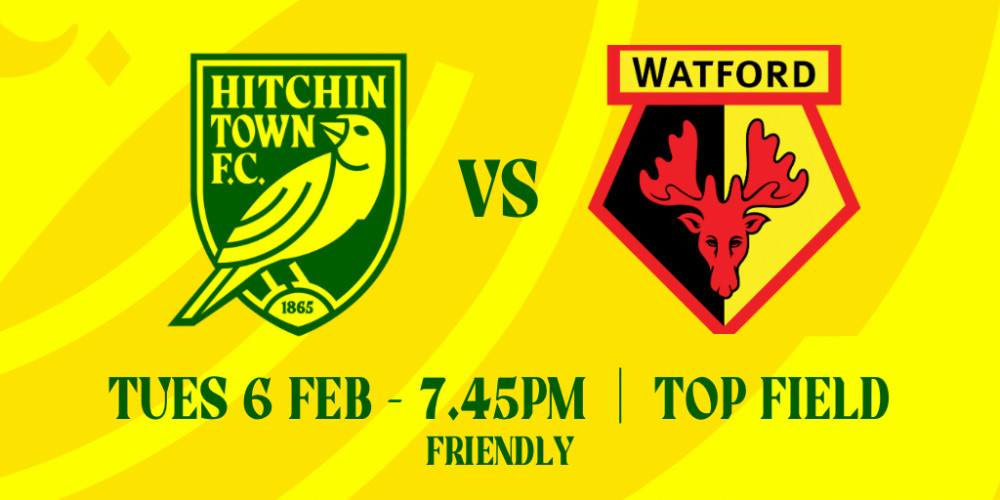 Hitchin Town FC v Watford FC U21 Hitchin Town FC v Watford FC U21