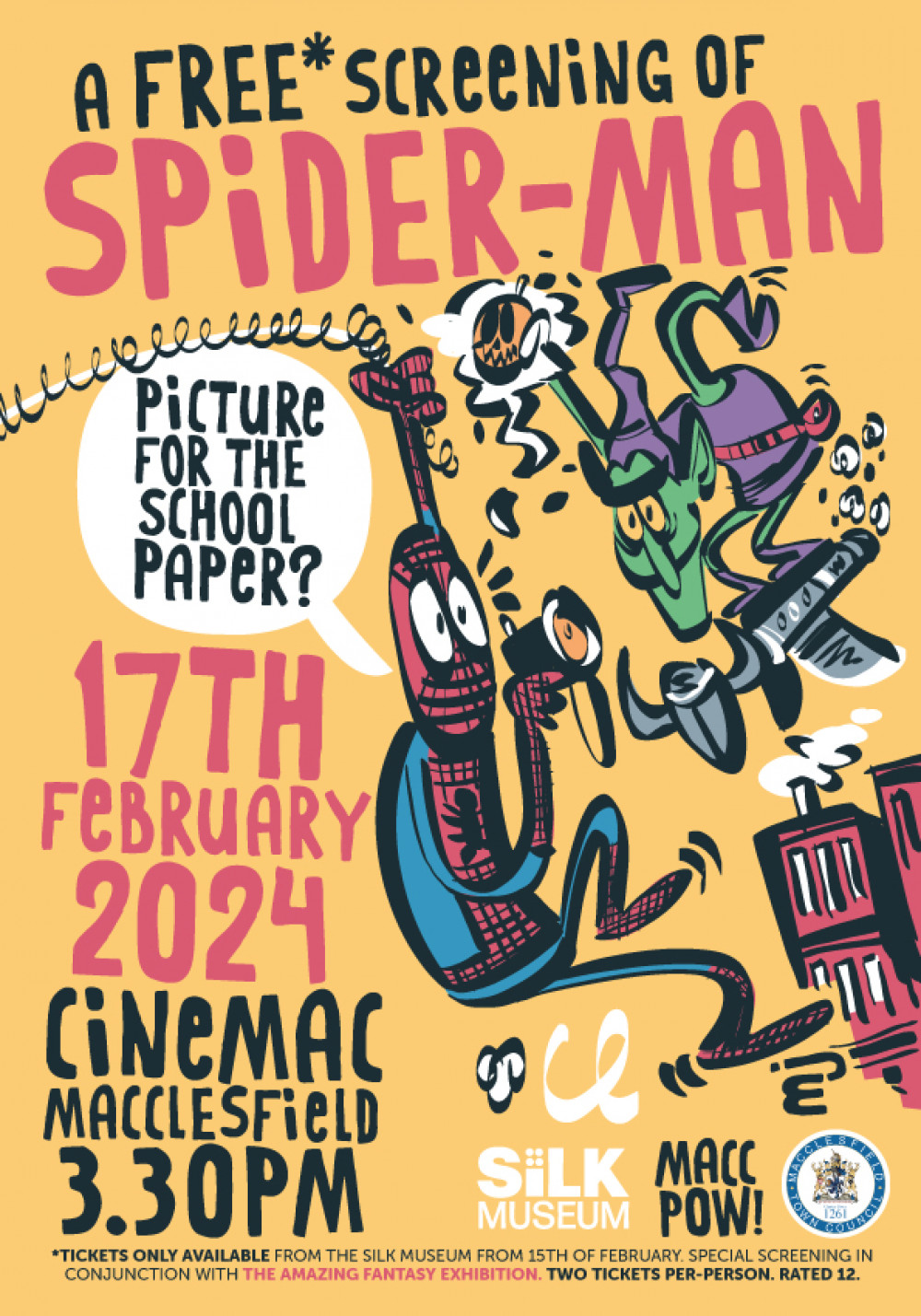 Spider-Man FREE screening at Cinemac Cinema Spider-Man FREE screening at Cinemac Cinema