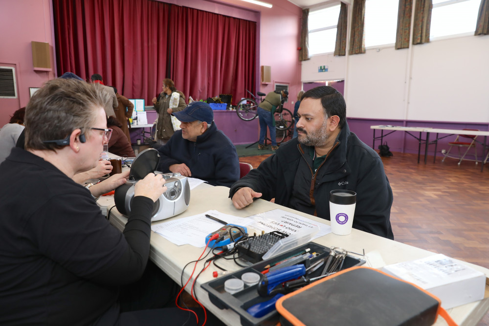 Since July 2023, the Heston Repair Café alone has prevented 272kg of waste, and stopped 2407kg of C02 (carbon dioxide) being released into the atmosphere (credit: Hounslow Council).