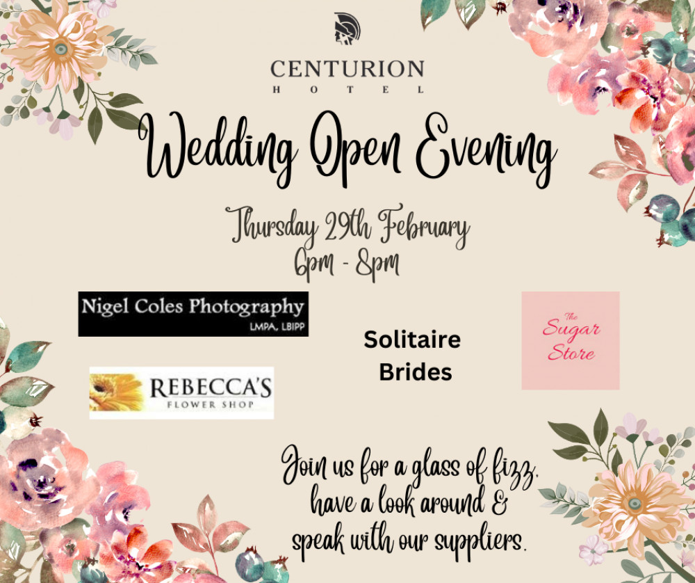 Wedding Open Evening Wedding Open Evening