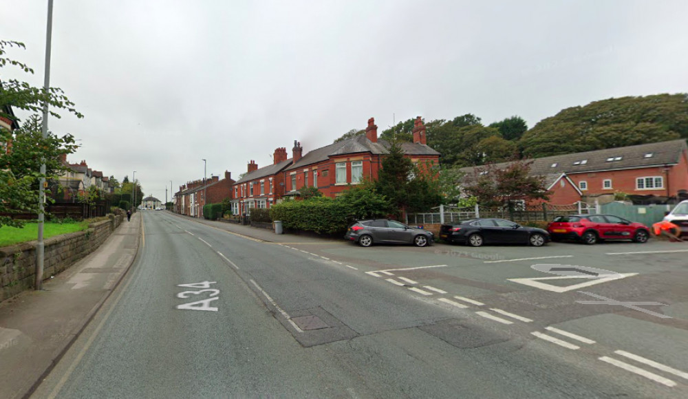 The incident took place on West Road, Congleton, Cheshire. Roads are clear now. Image credit: Google Maps. 