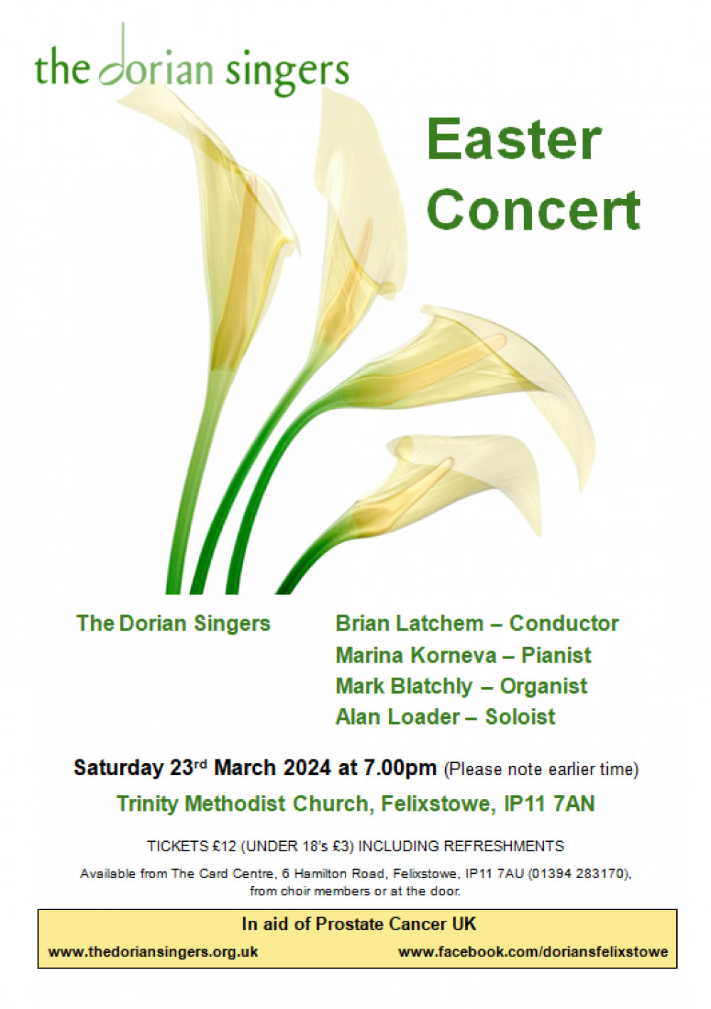 Dorian Singers Easter Concert