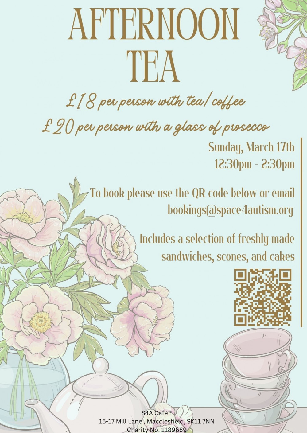 Taking place at S4A's on-site cafe! Taking place at S4A's on-site cafe!