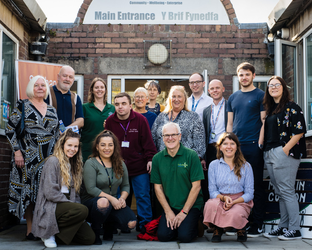 Members of the Llantwit Food Project