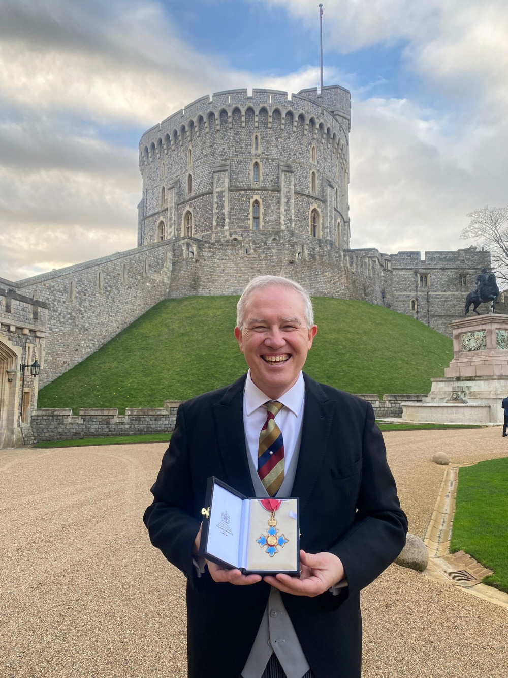 John Baron at Windsor Castle.