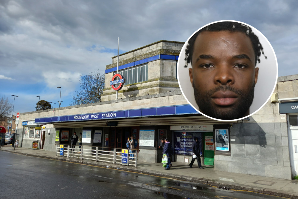 Sexual predator caught after touching woman at Hounslow West London Station (credit: British Transport Police & Hugh Llewelyn/Flickr).