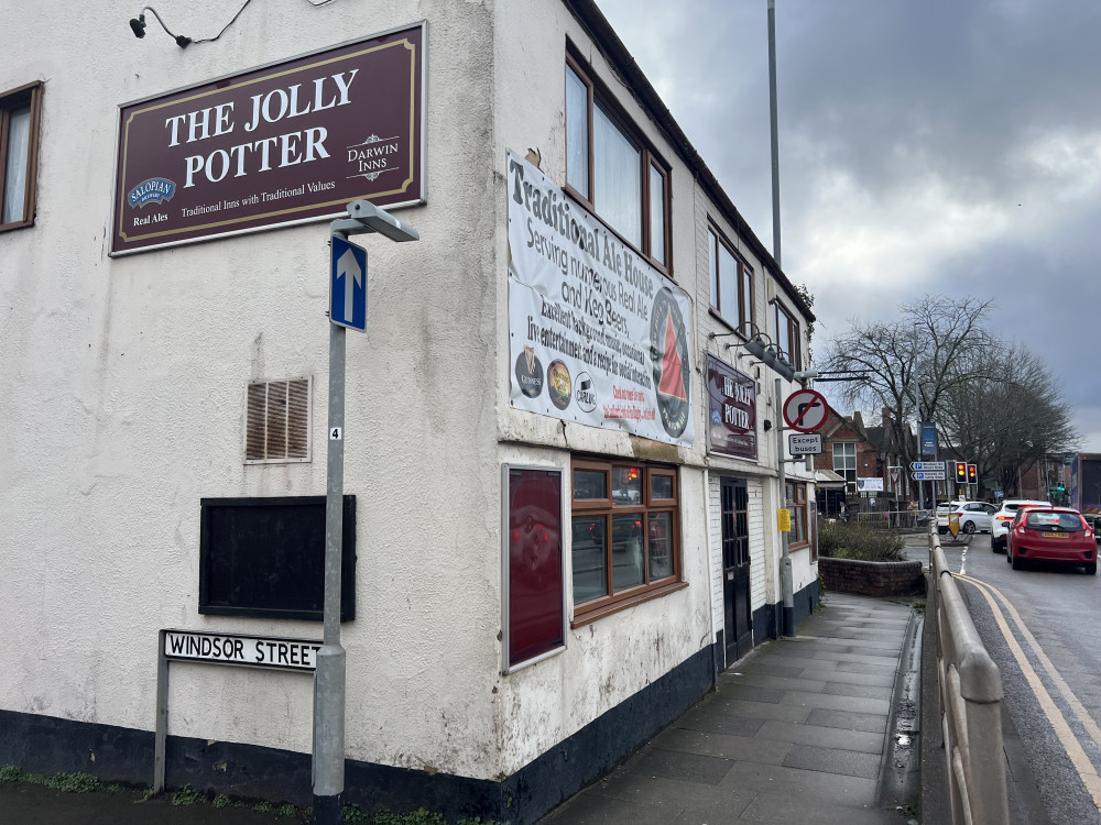 The Jolly Potter, on Barracks Road, will be demolished and replaced with nine flats (Nub News).