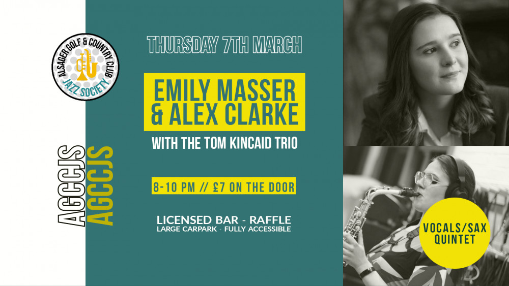 Alex Clarke & Emily Masser with the Tom Kincaid Trio Alex Clarke & Emily Masser with the Tom Kincaid Trio
