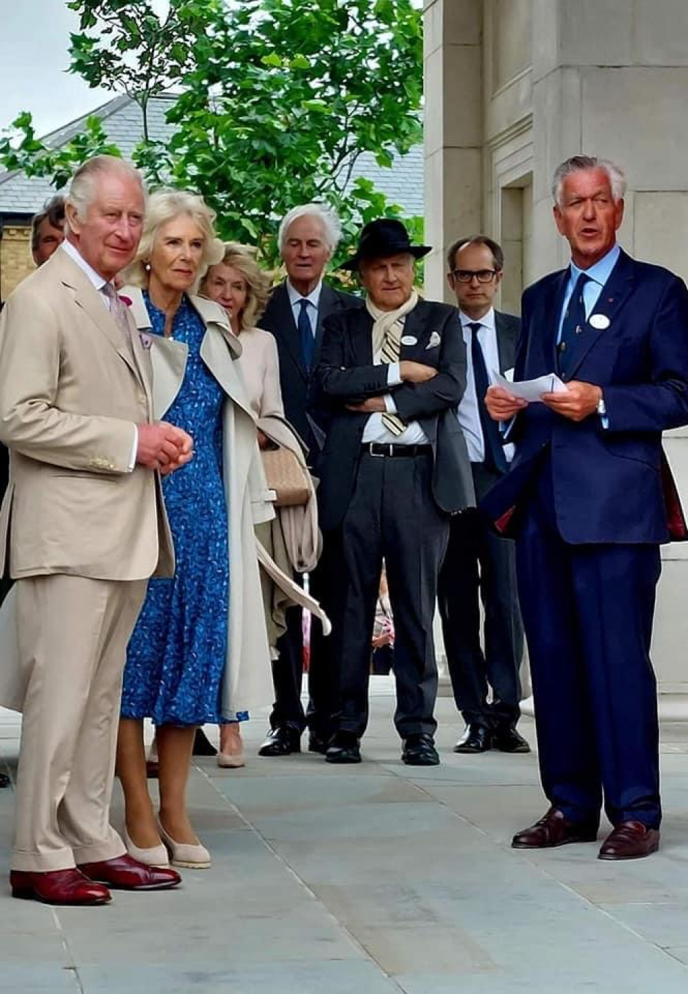 The King and Queen Camila in Dorset last year. The King and Queen Camila in Dorset last year.