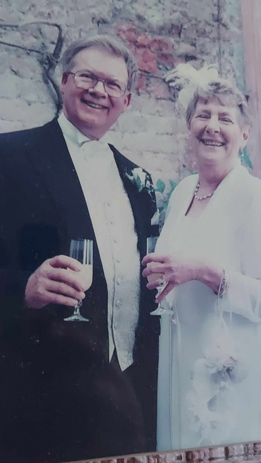 Pam, a former head teacher and Peter a retired airline pilot, met at a mutual friend's engagement party. (Photo: Twyford House Care Home) Pam, a former head teacher and Peter a retired airline pilot, met at a mutual friend's engagement party. (Photo: Twyford House Care Home)
