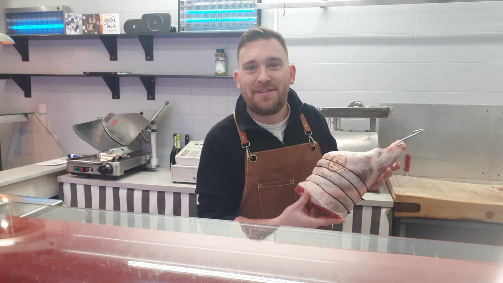 Artisan butcher, Lee Ashcroft, is opening The Butcher's Blade this weekend. (Photo: Nub News) i