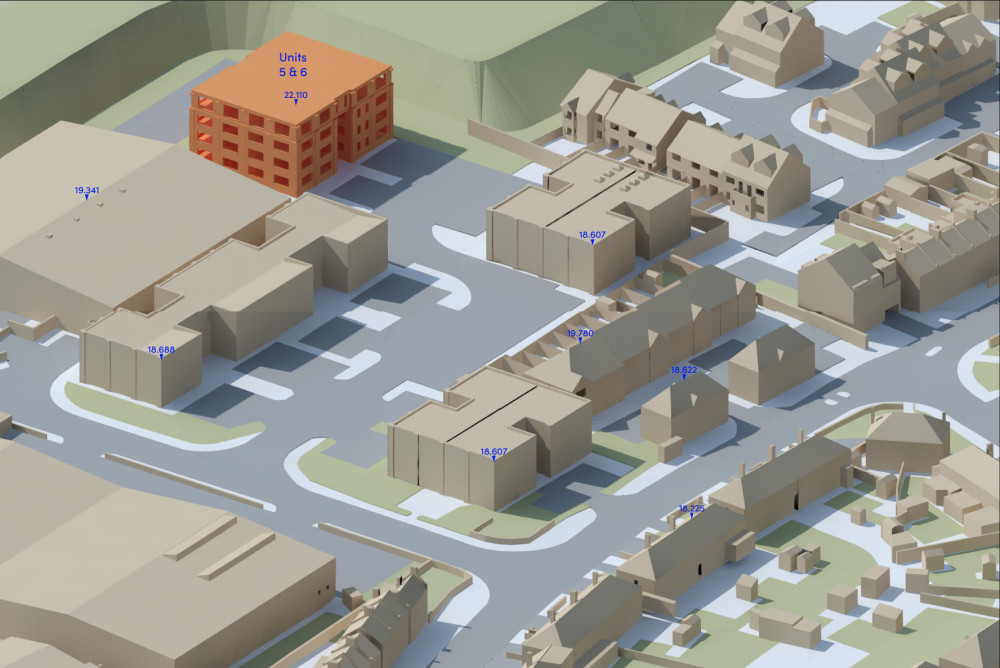 Developers want to build 24 flats in Isleworth, west London (credit: Planning application).