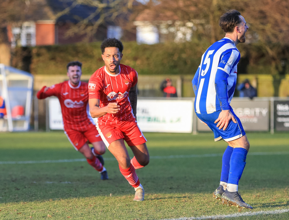 Sam Ford grabbed opener (Picture: Stefan Peck)