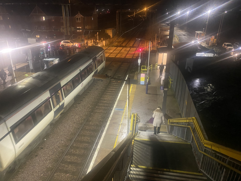 Stanford rail station. 