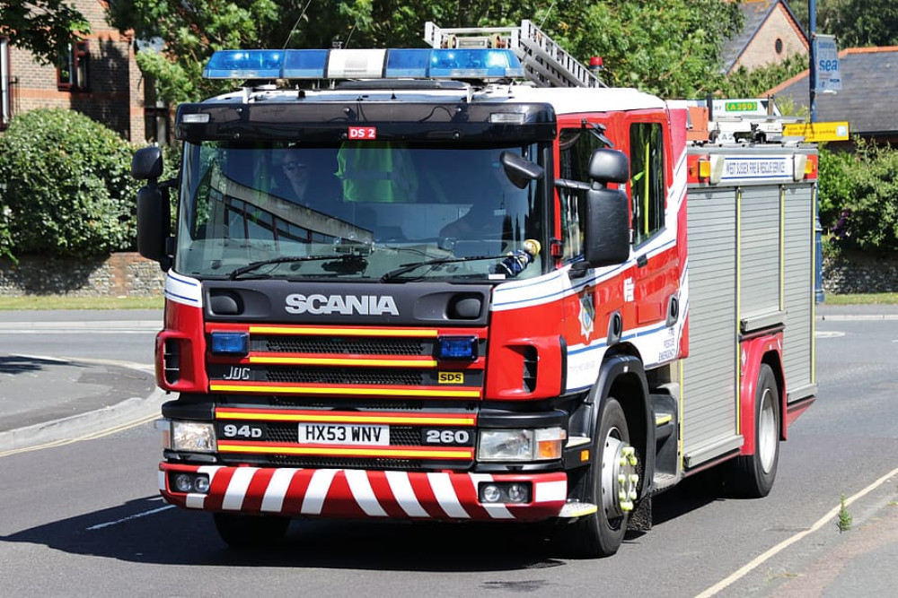 Firefighters were called to the scene in the early hours of Tuesday morning (image via pixabay)