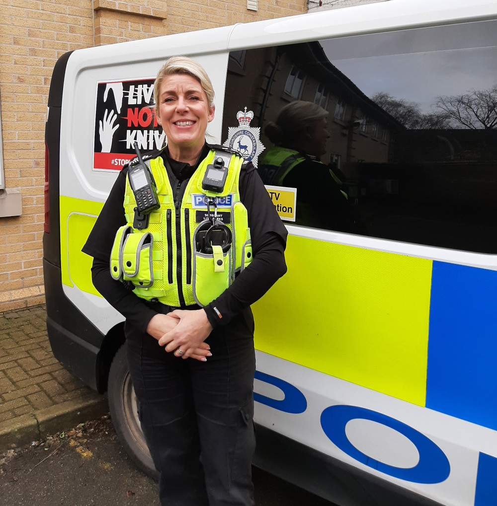 Sergeant Lisa Perks has joined the team based at the Melbourn Street station. CREDIT: Herts Police 