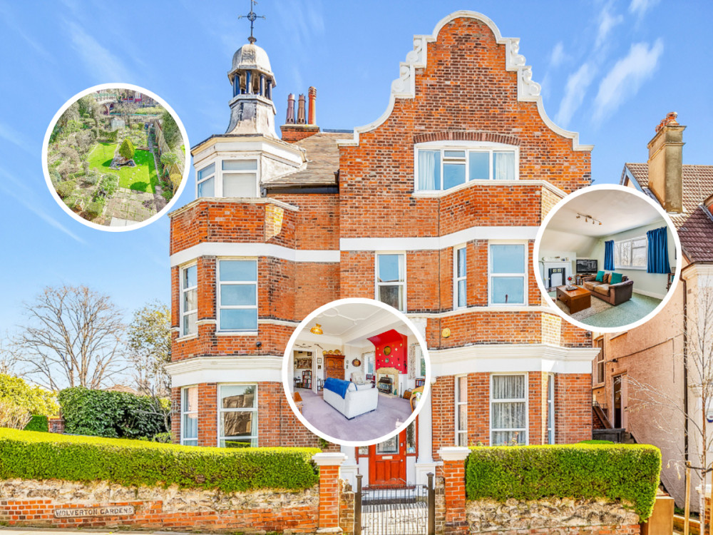 This week's Ealing property of the week is a seven bedroom home in Wolverton Gardens (credit: Leslie & Co).