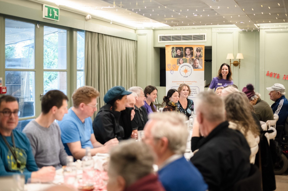 The theme of February's Table of Hope was 'love'. (Photo credit: Shepherd's Star).