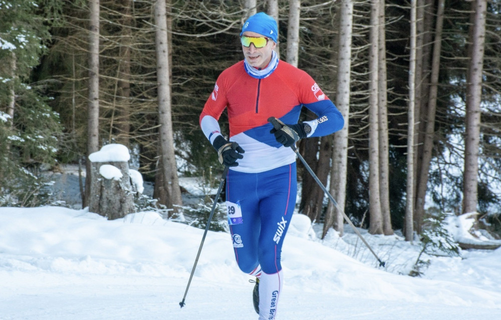 Simon Ward on his way to a silver medal in Italy. Photos: Supplied