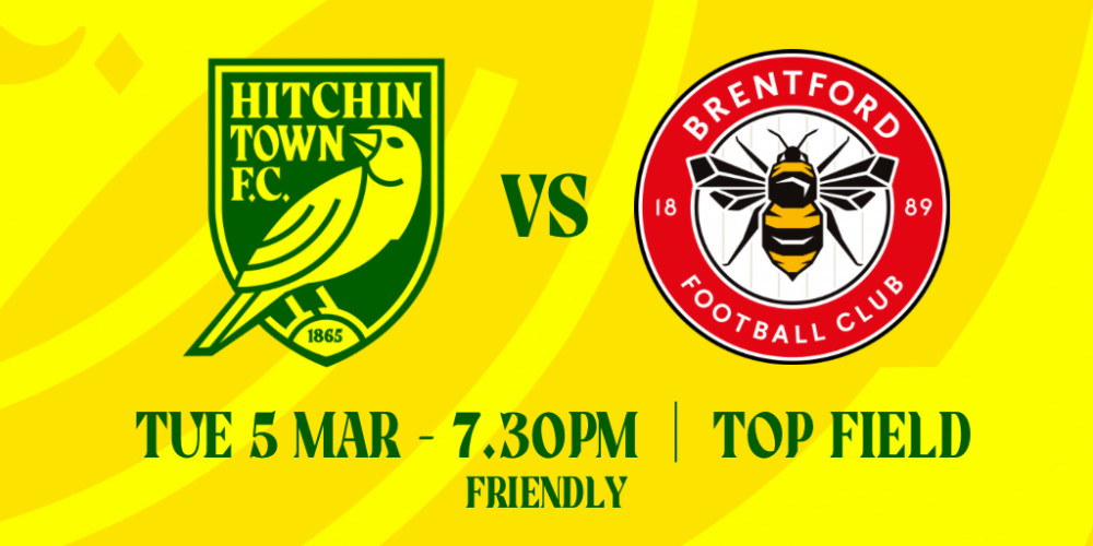 Hitchin Town FC v Brentford FC B Hitchin Town FC v Brentford FC B