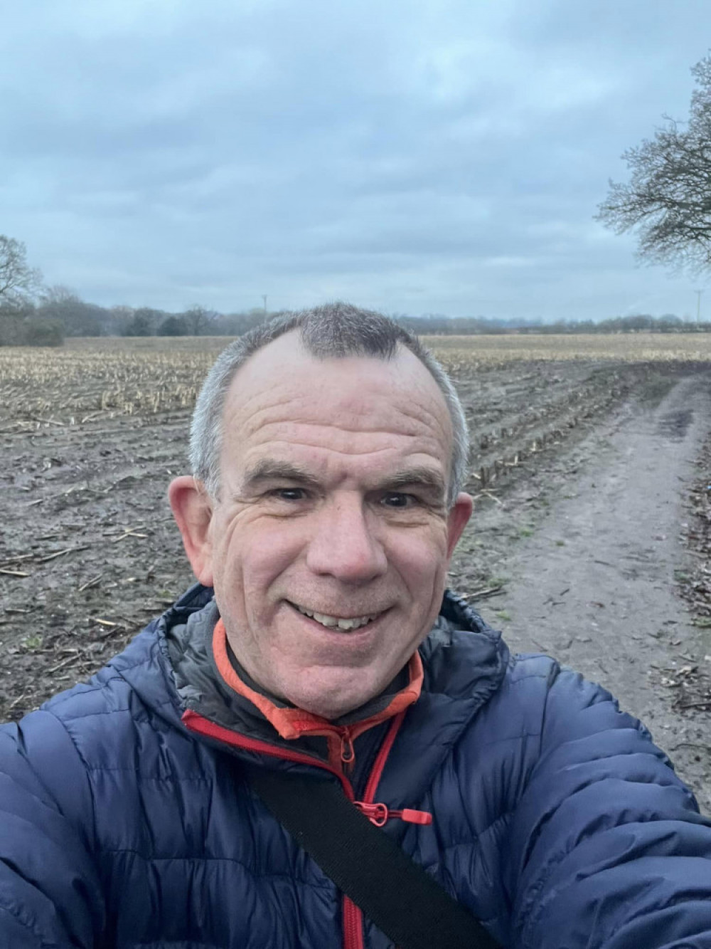 Chartered surveyor, Paul Molley, from Hind Heath Road took on the MND January challenge. (Photo: Paul Molley) 