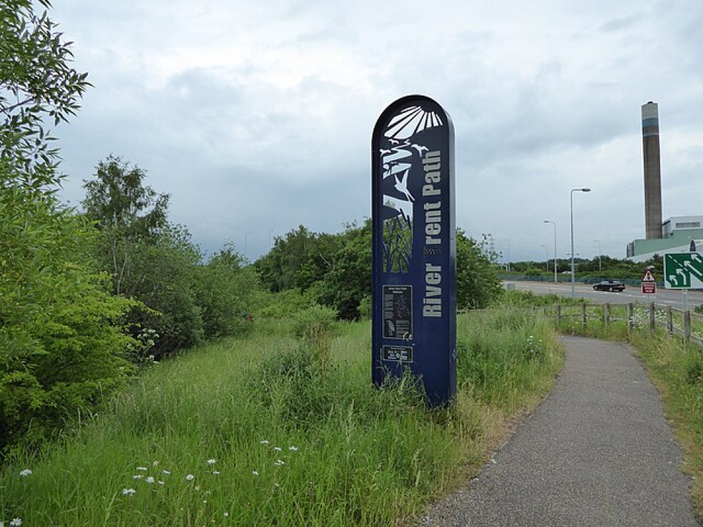 The River Trent is 185 miles long and runs through Stoke-on-Trent (Wiki Commons).