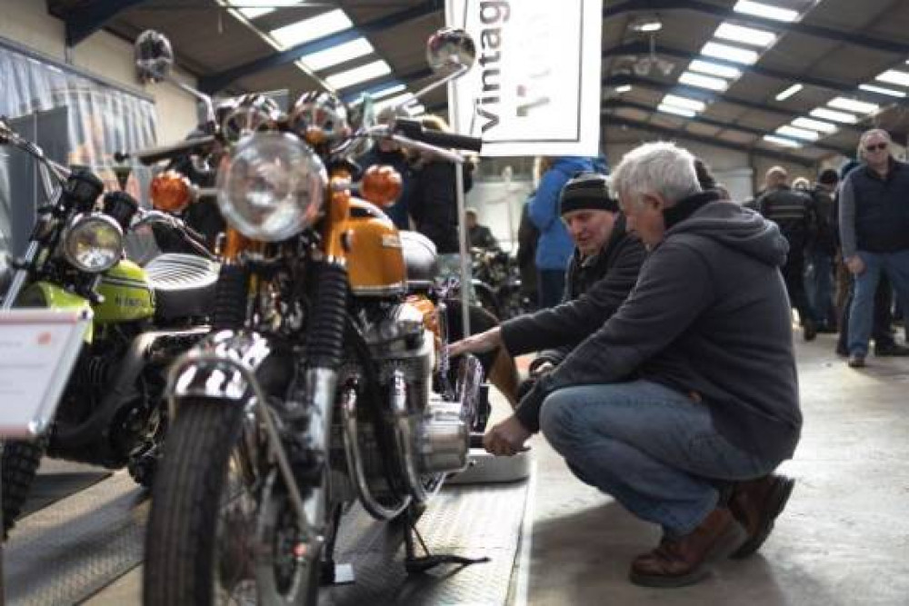 The classic bike show is at the Bath and West this weekend The classic bike show is at the Bath and West this weekend