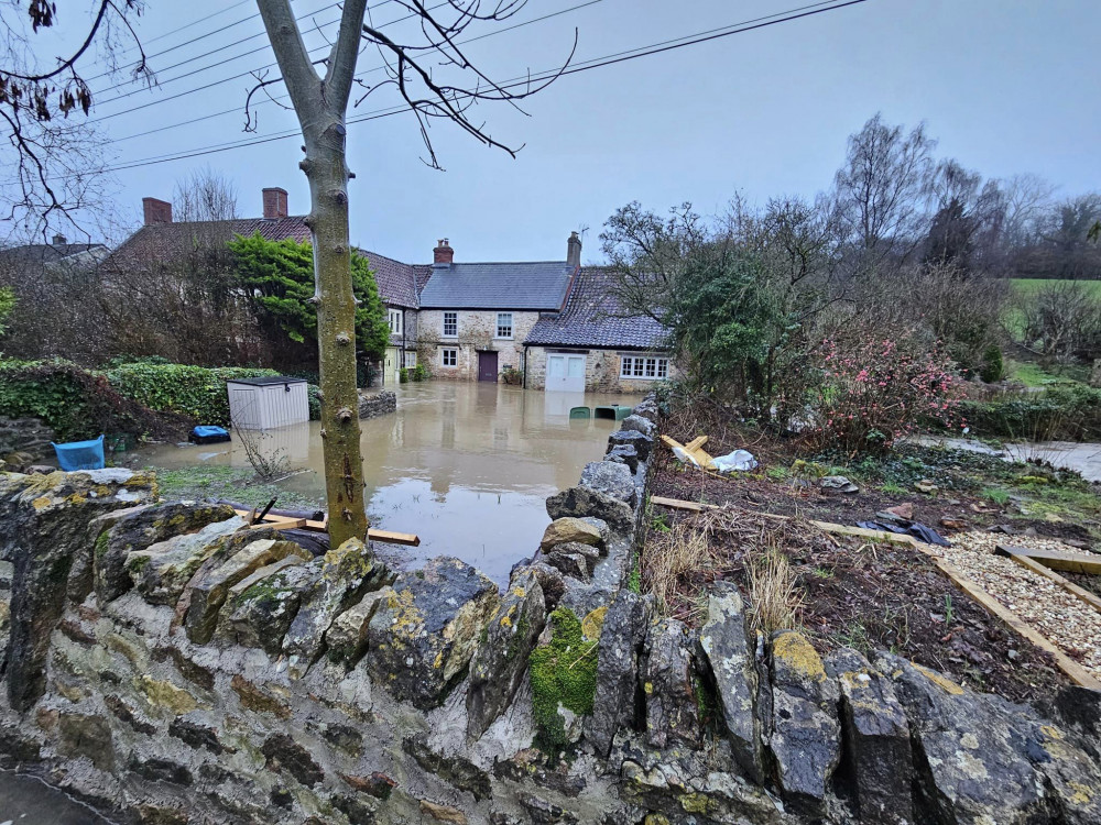 Shepton Mallet and Croscombe are identified as the areas most vulnerable to potential flooding. (Credit: Jo Szymkow/Facebook) 