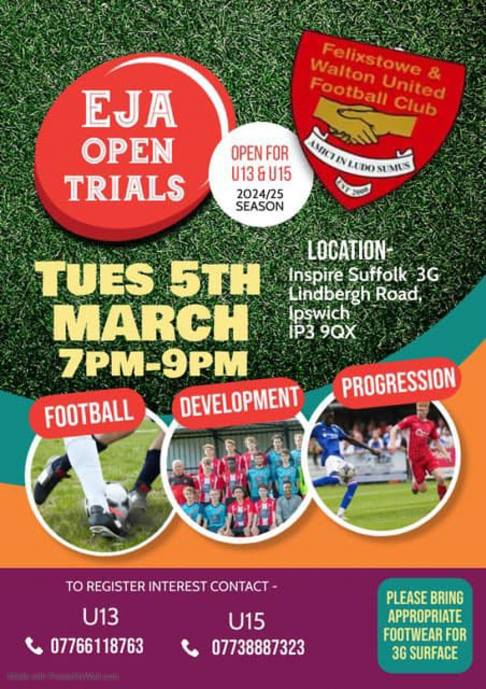Felixstowe & Walton EJA Open Trials Felixstowe & Walton EJA Open Trials