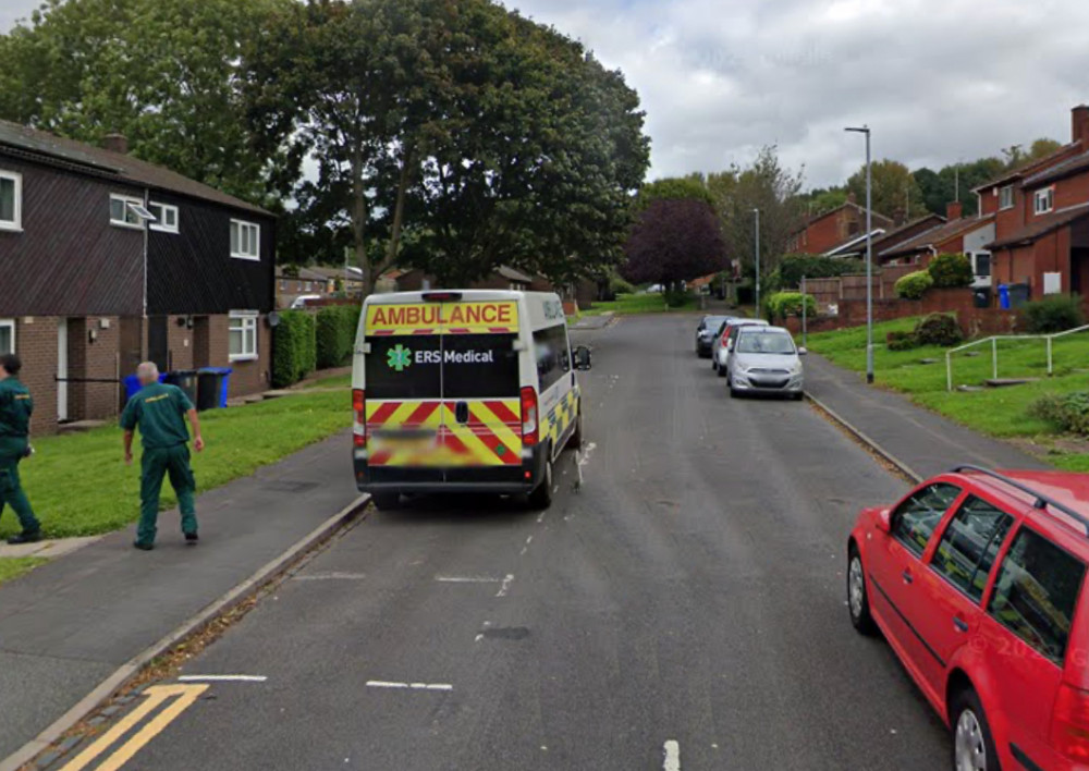 A man from Stoke-on-Trent has been charged following two separate incidents on Boundary Street, Hanley (Google).