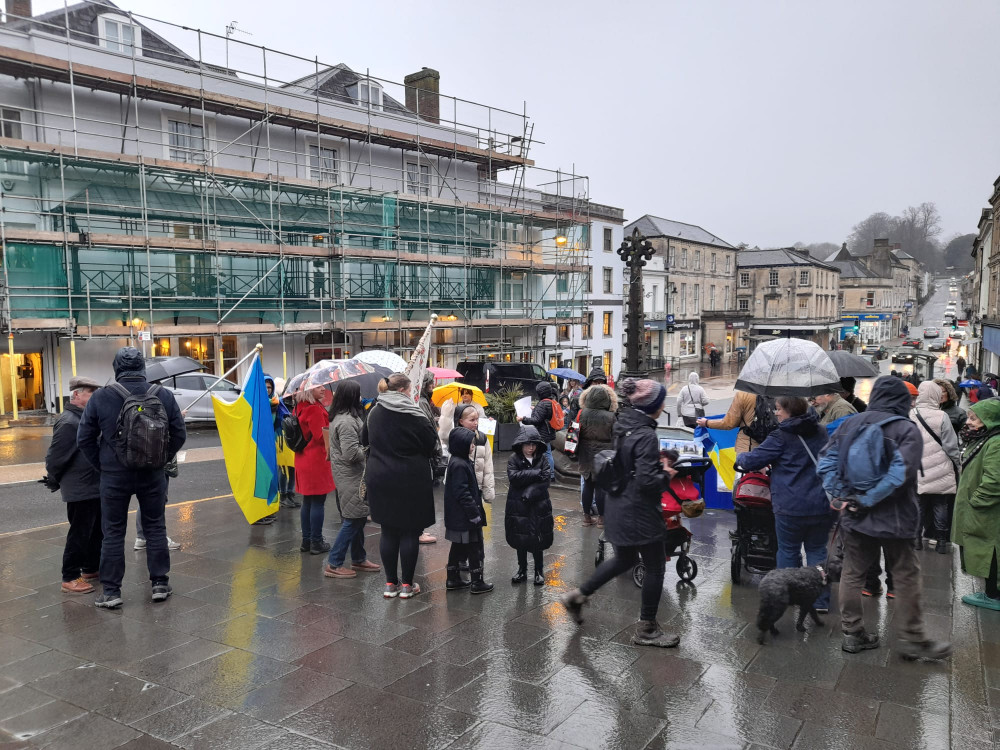 Ukraine vigil for second anniversary of the war in Ukraine