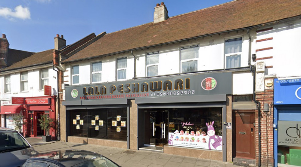 Lala Peshawari wants to re-develop its shop front to include disabled access ramp (credit: Google maps).