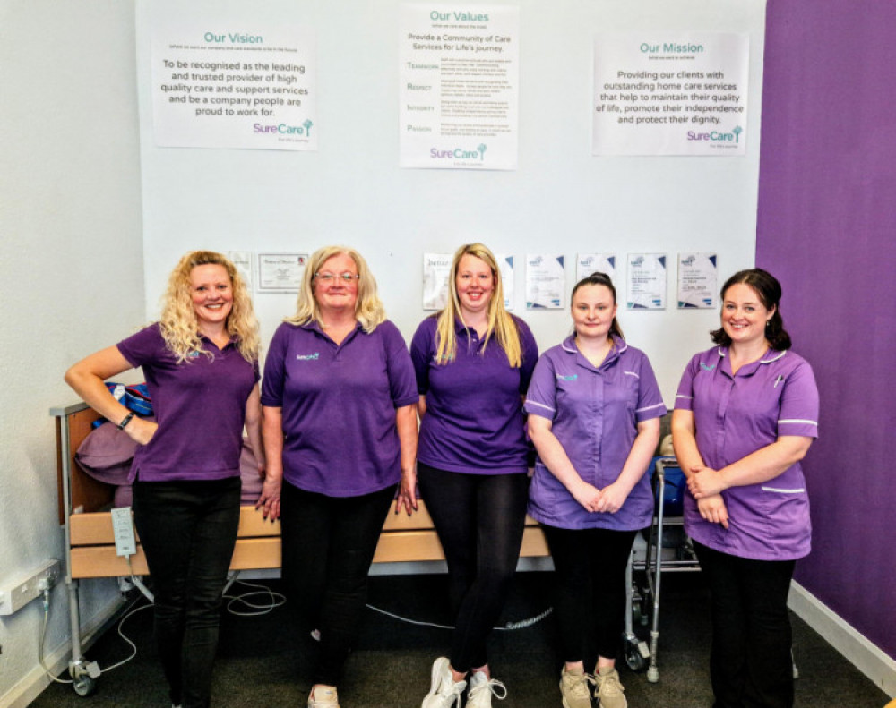 SureCare Central Cheshire has rewarded its care team with a significant wage increase, keeping their pay well above the National Minimum Wage (Ryan Parker).